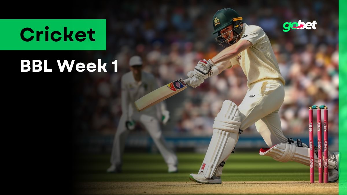 gobet big bash league week 1 tips