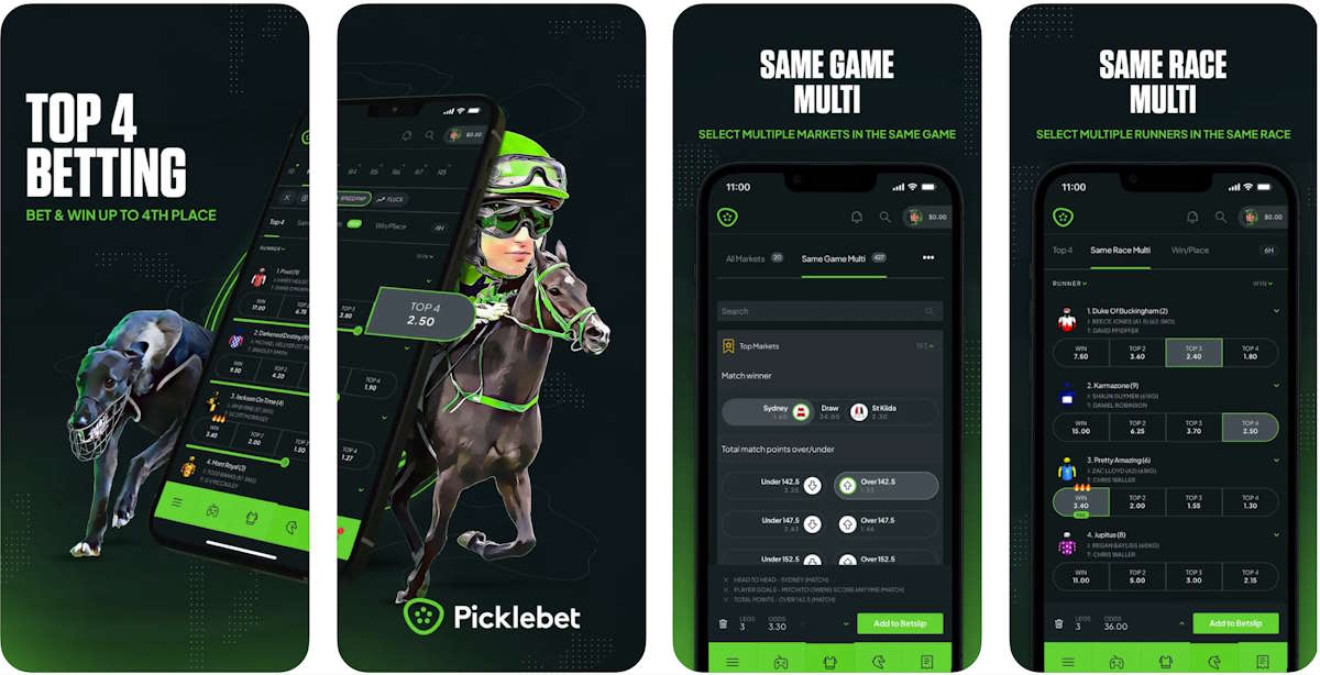 picklebet app screenshots