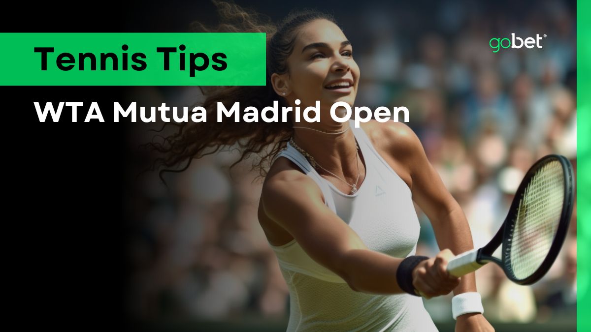 gobet wta mutua madrid open betting tips