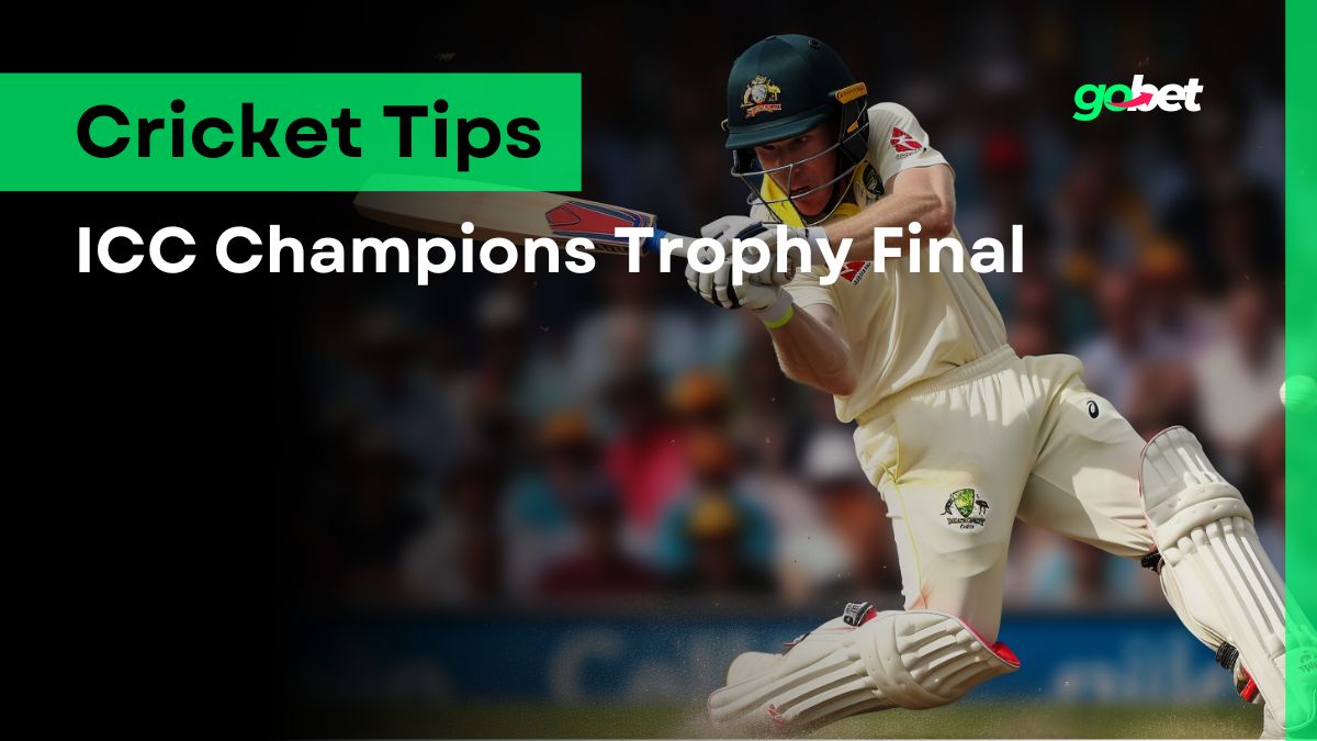 gobet icc champions trophy final tips