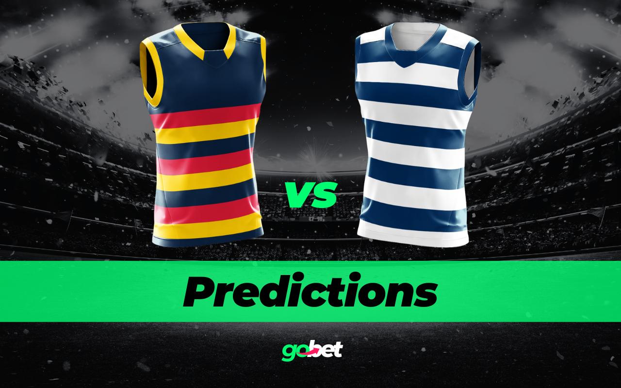 gobet adelaide vs geelong afl predictions