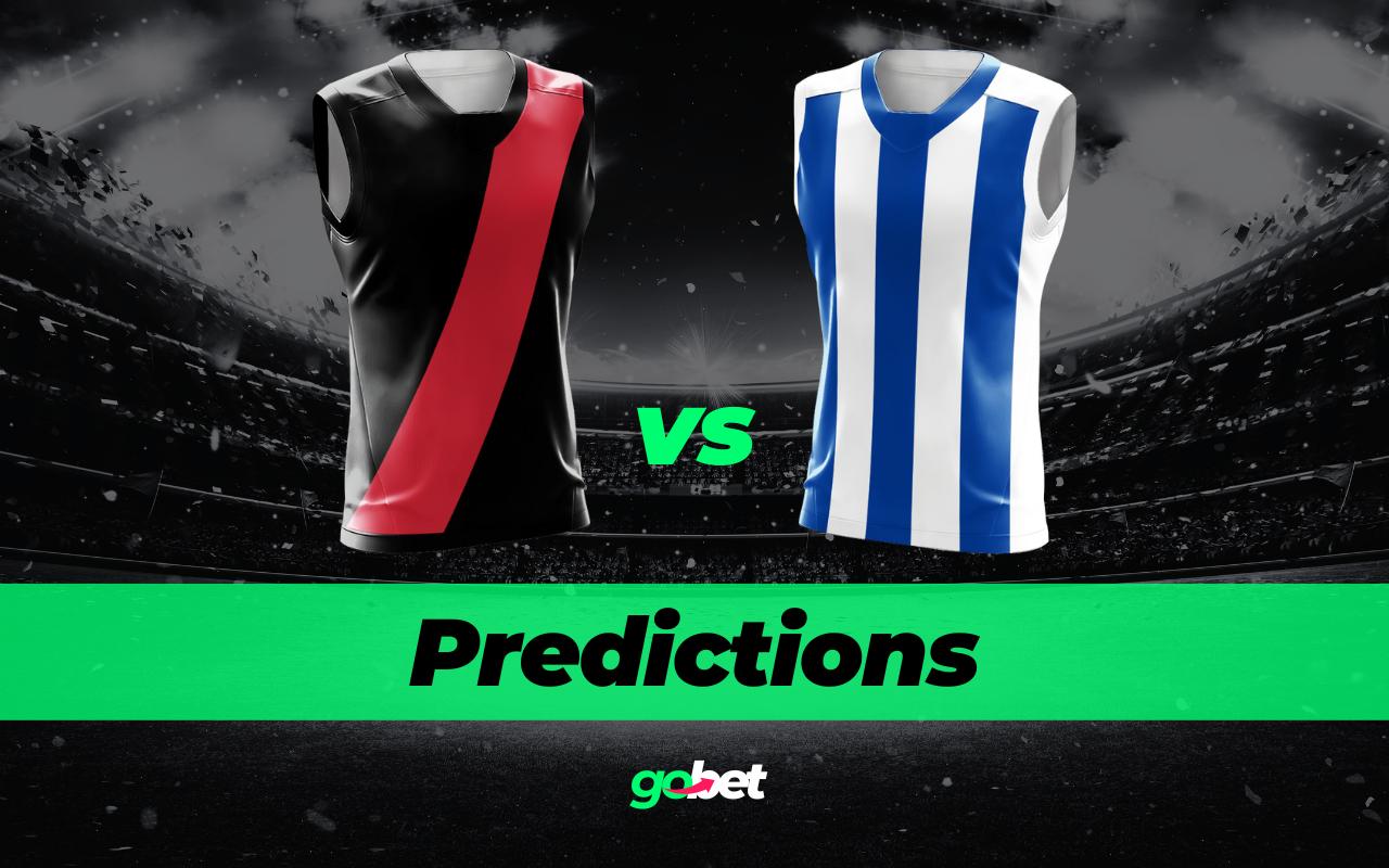 gobet essendon vs north melbourne afl tips