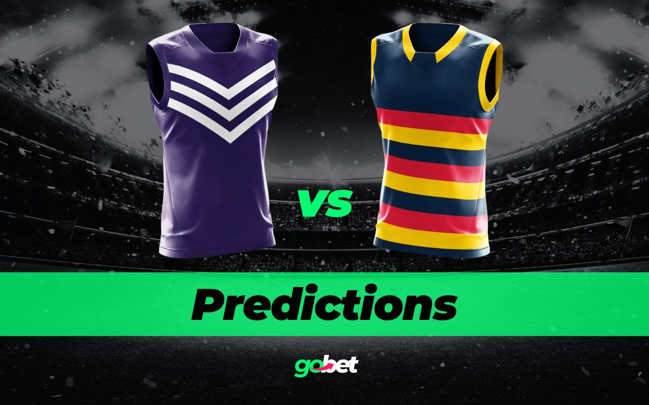 gobet fremantle vs adelaide afl tips