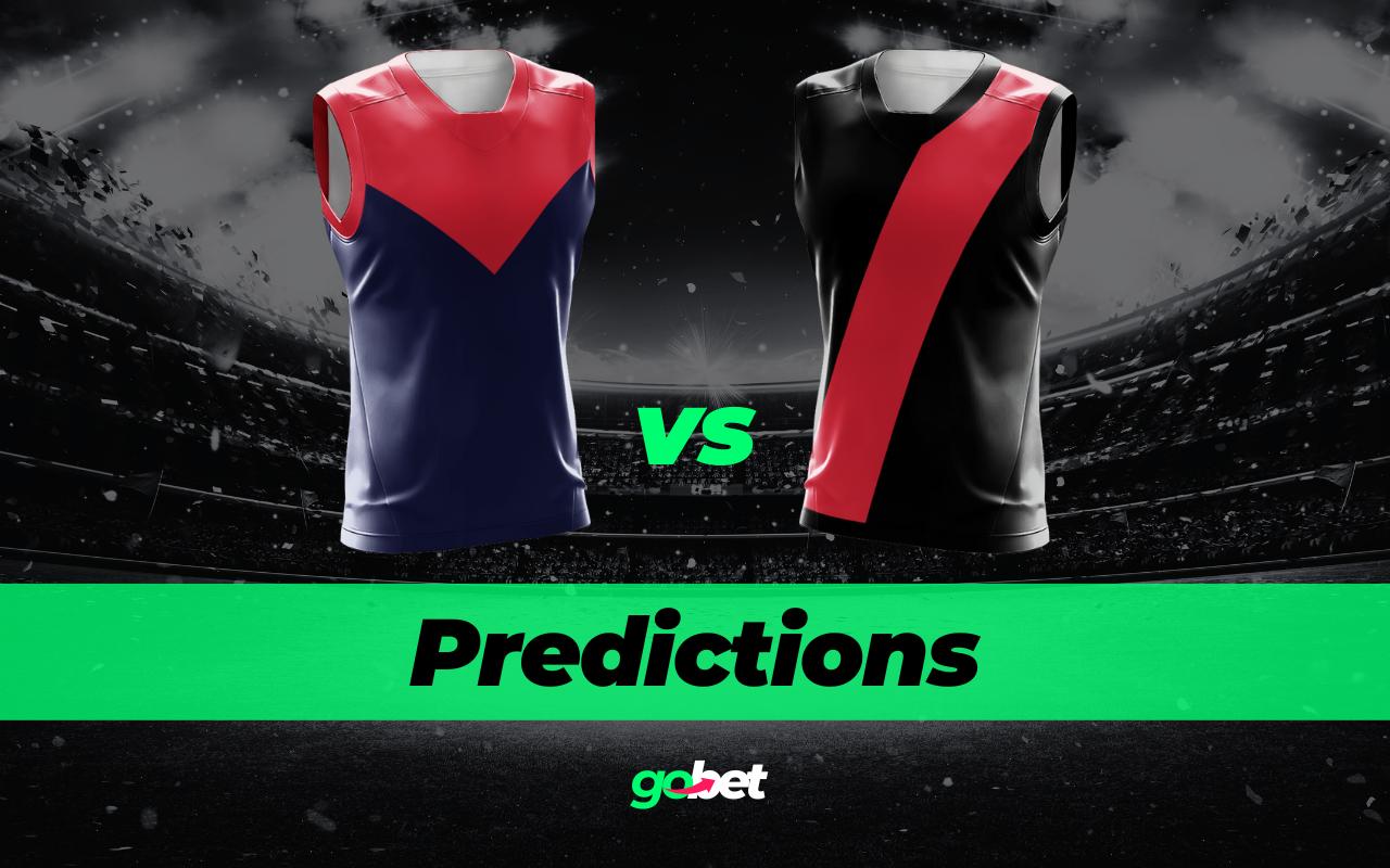 gobet melbourne vs essendon afl predictions