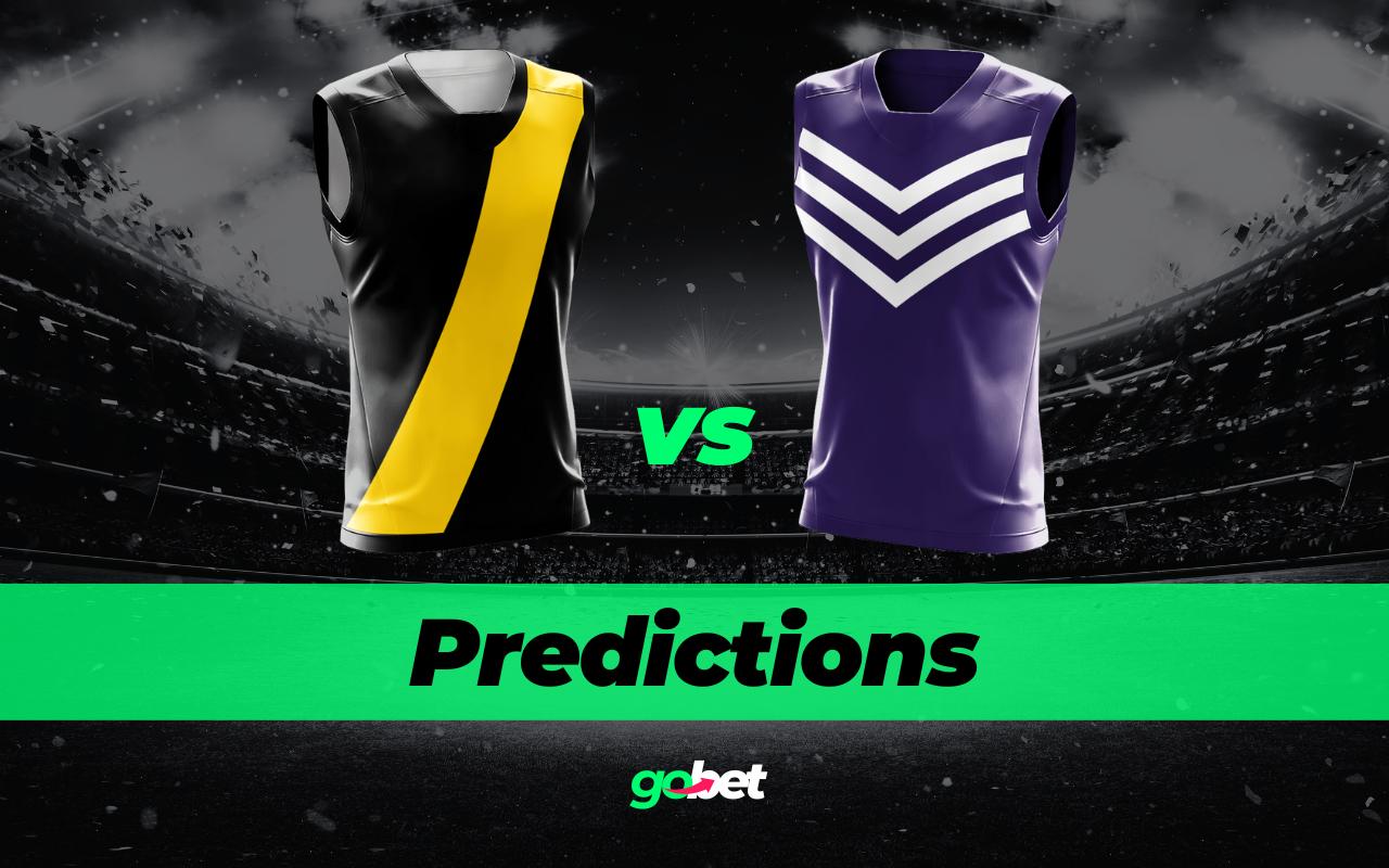 gobet richmond vs fremantle afl predictions