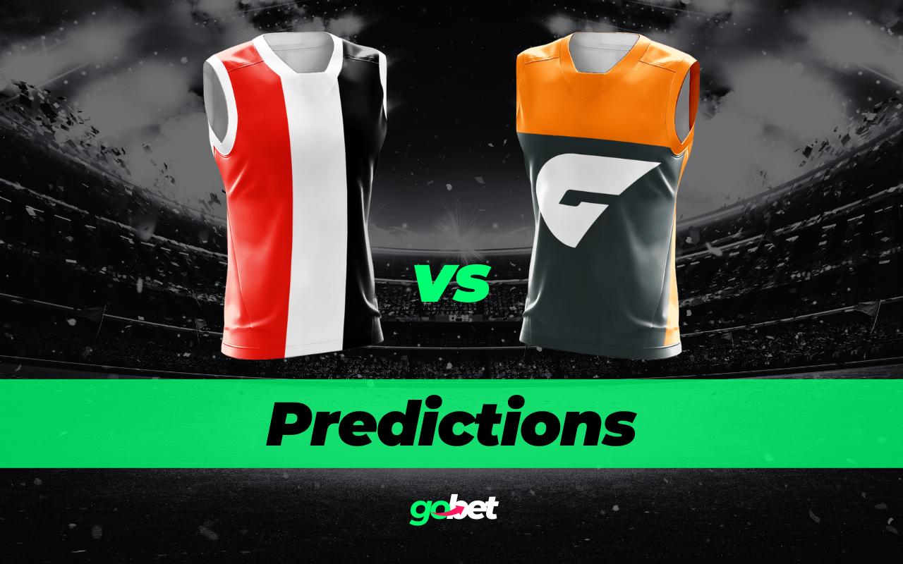 gobet st kilda vs gws afl predictions