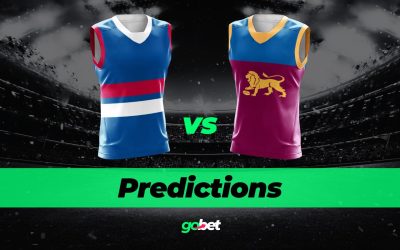 gobet western bulldogs vs brisbane afl predictions