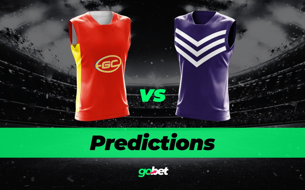 gobet gold coast vs fremantle afl tips