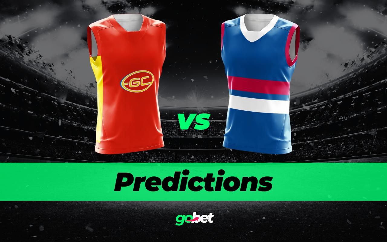 gobet gold coast vs western bulldogs afl tips