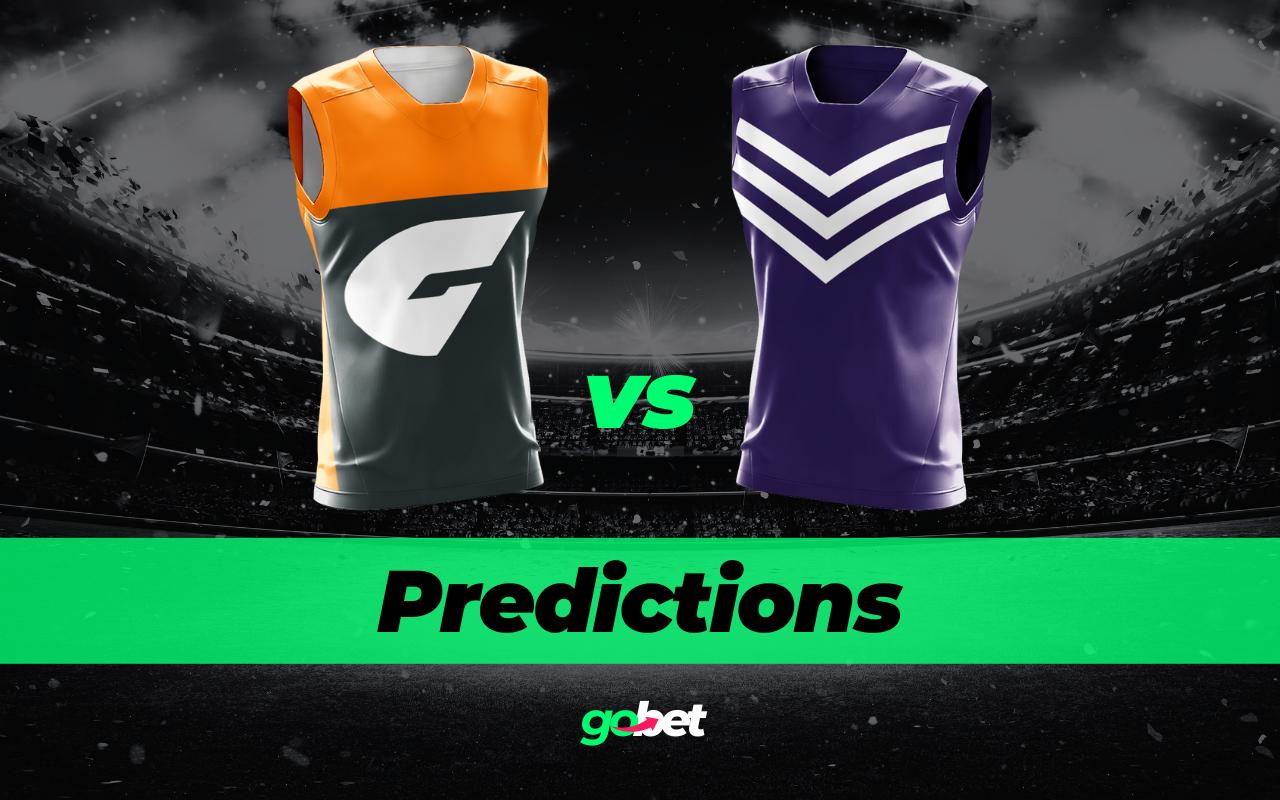 gobet gws vs fremantle afl tips
