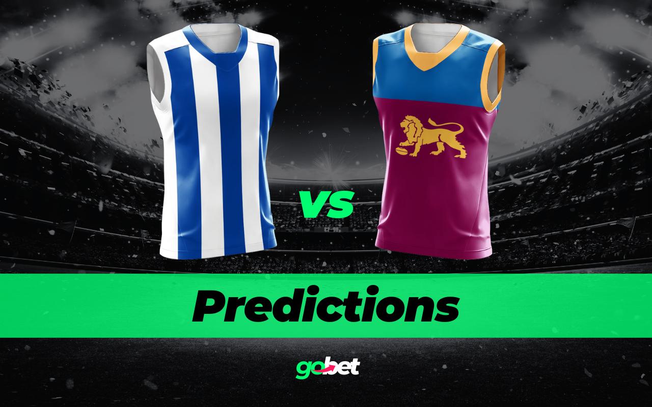 gobet north melbourne vs brisbane afl tips