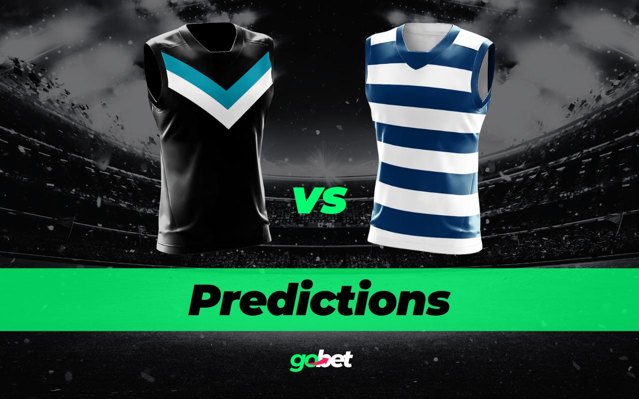 gobet port adelaide vs geelong afl tips