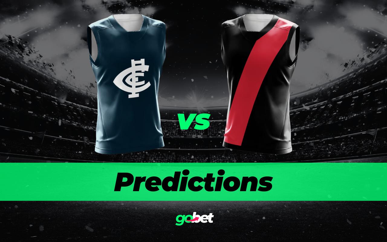 gobet carlton vs essendon afl tips
