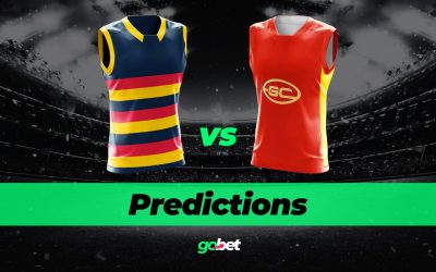 gobet adelaide vs gold coast afl tips
