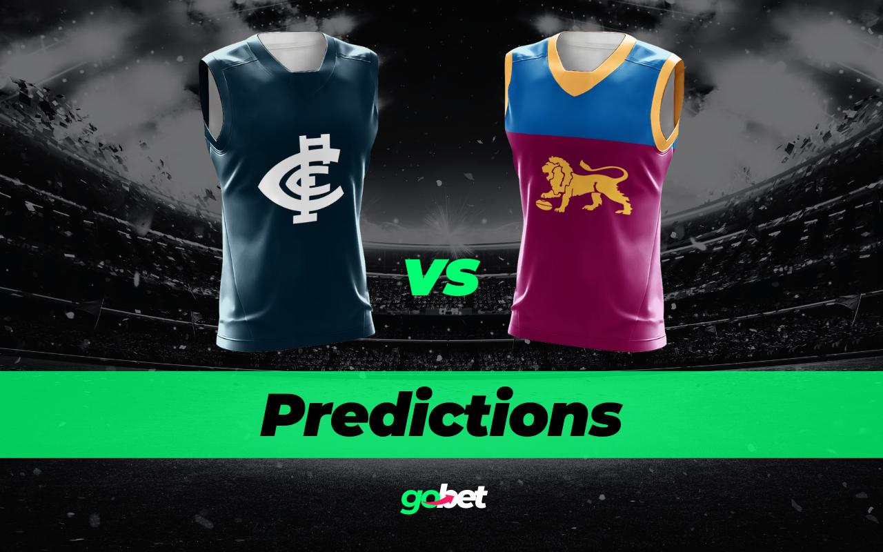 gobet carlton vs brisbane afl tips