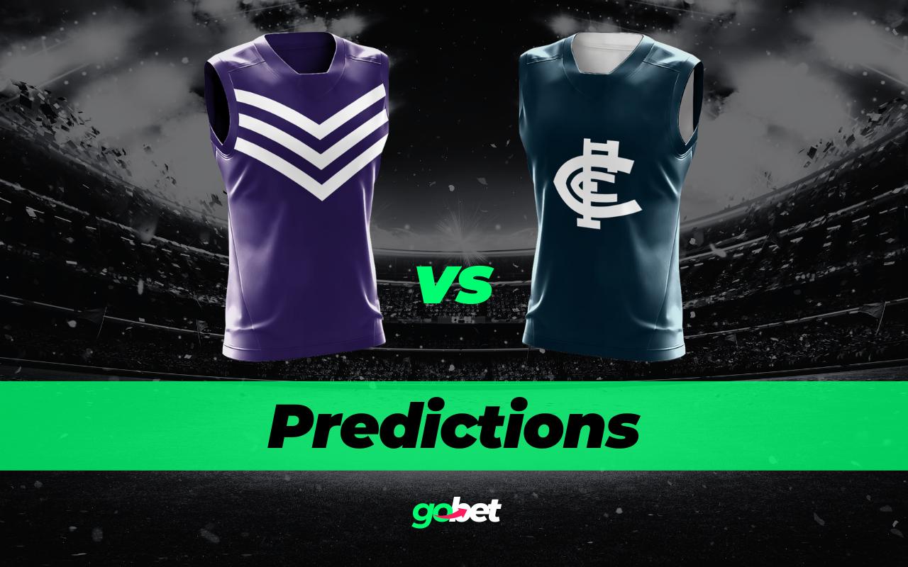 gobet fremantle vs carlton afl tips