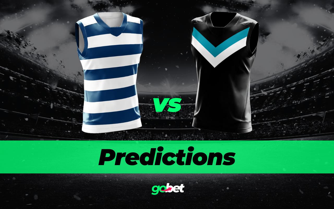 gobet geelong vs port adelaide afl tips