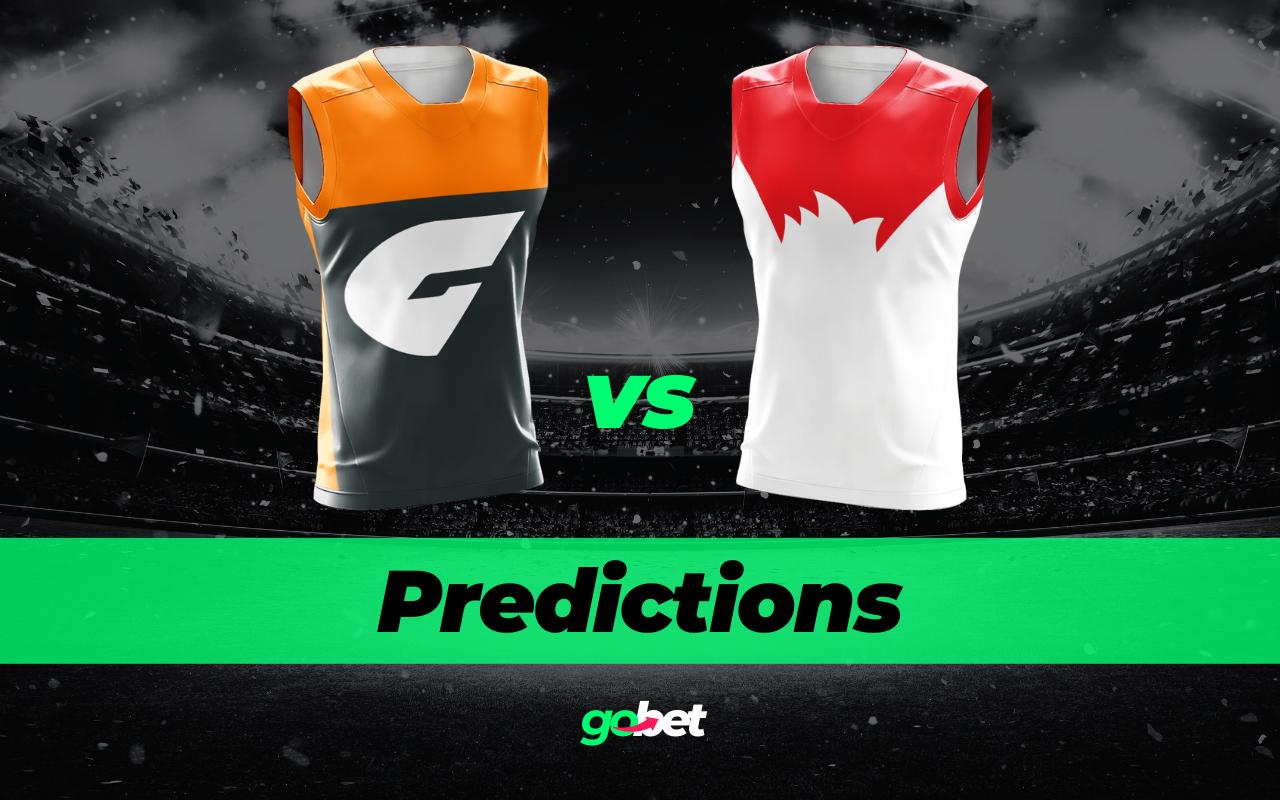 gobet gws vs sydney afl tips