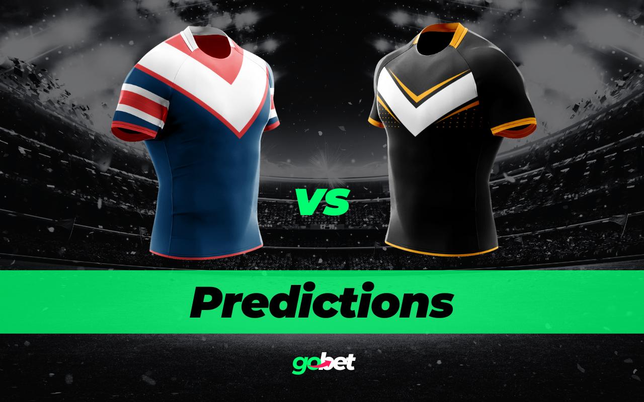 gobet roosters vs wests tigers nrl tips