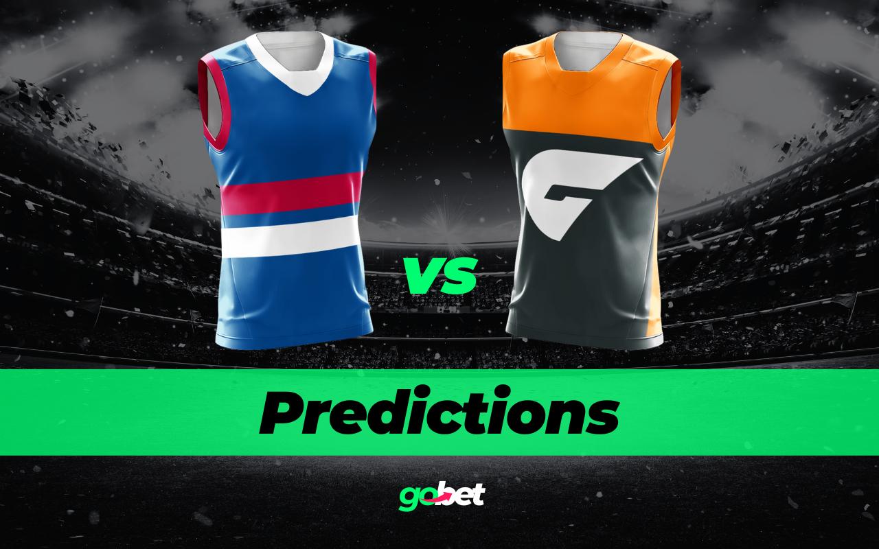 gobet western bulldogs vs gws afl tips
