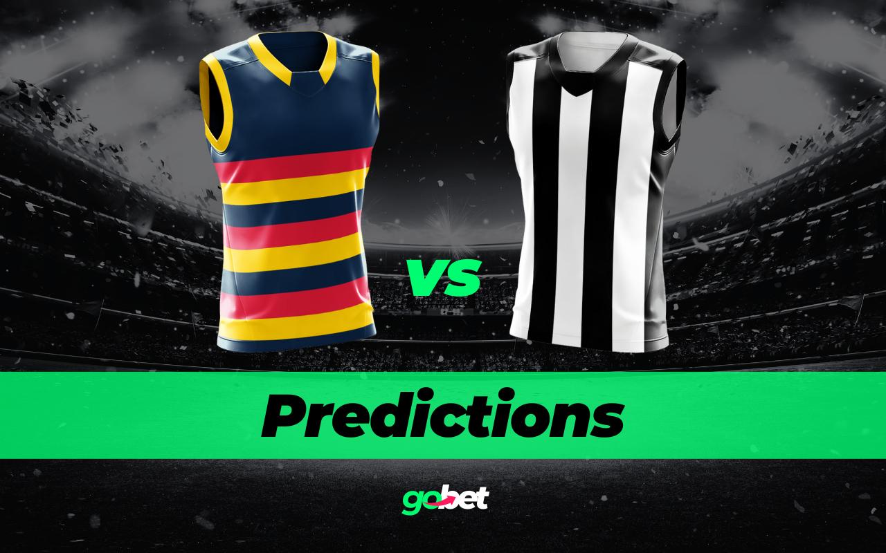 gobet adelaide vs collingwood afl tips