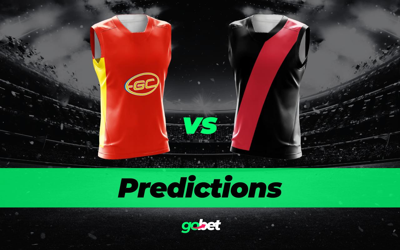 gobet gold coast vs essendon afl tips