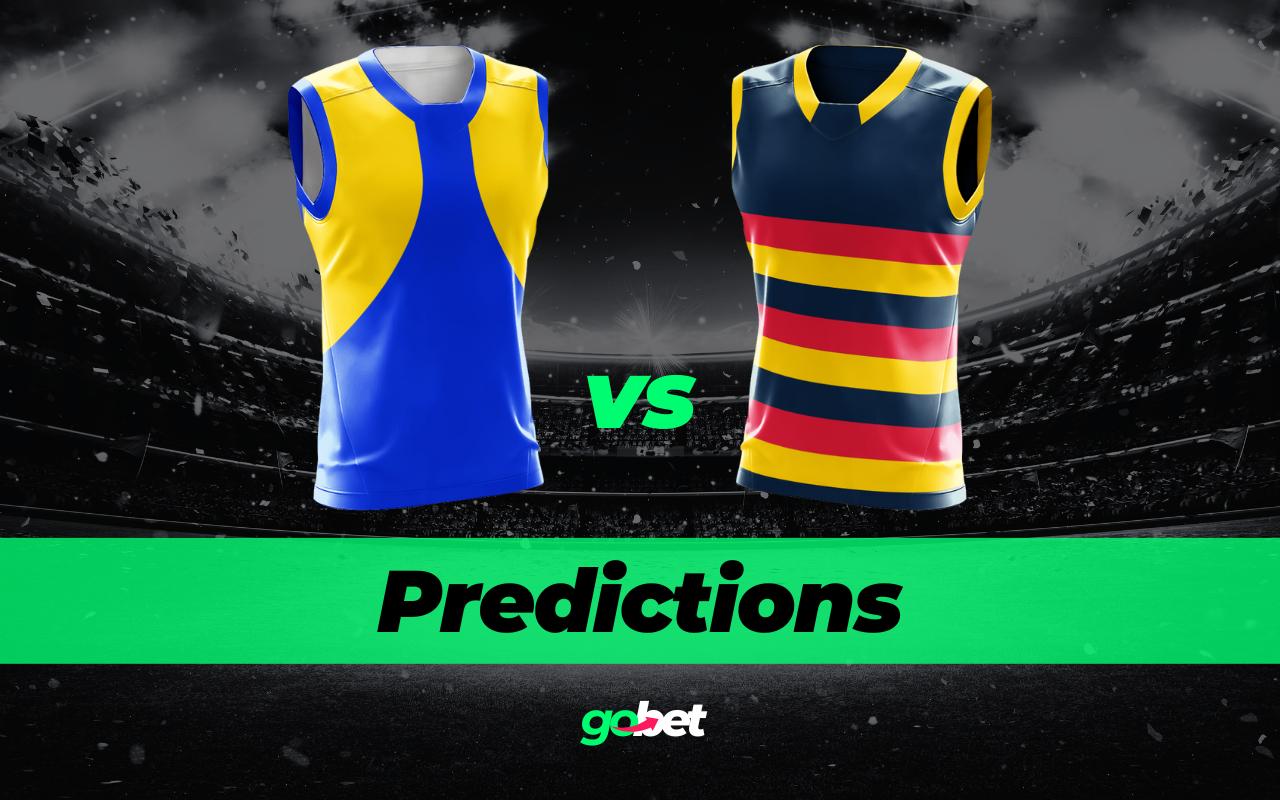 gobet west coast vs adelaide afl tips