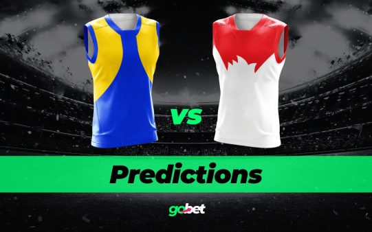 gobet west coast vs sydney afl tips
