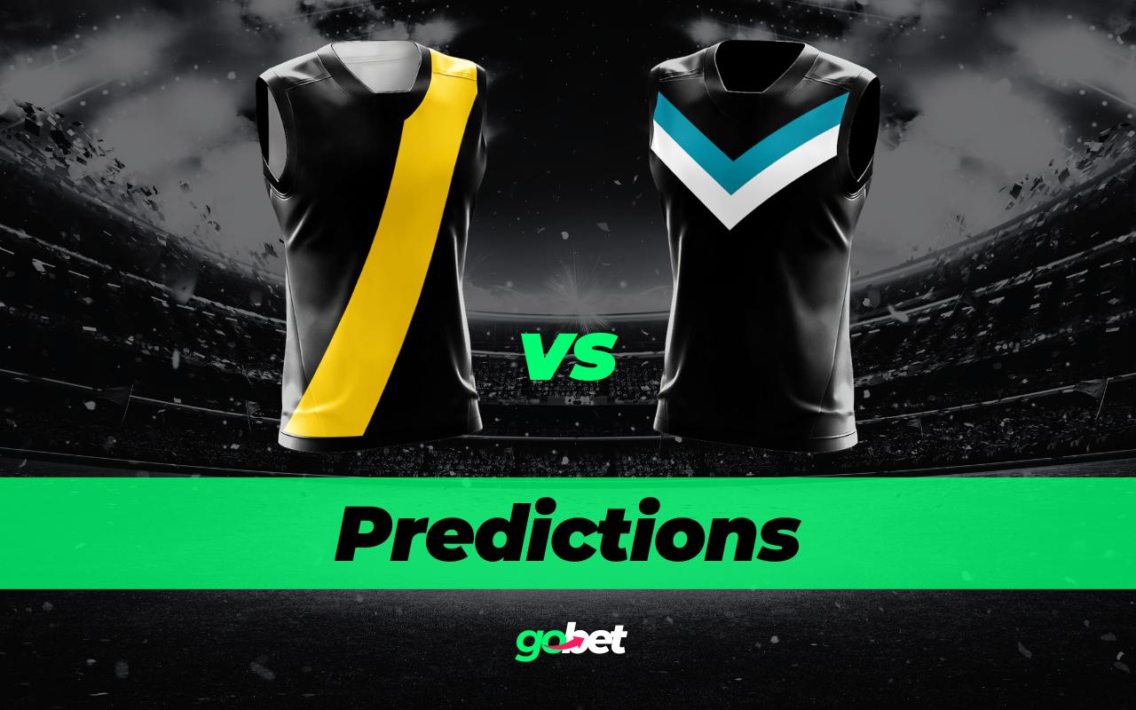 gobet richmond vs port adelaide afl tips