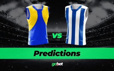 gobet west coast vs north melbourne afl tips